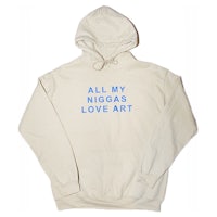 all my niggas love art hoodie